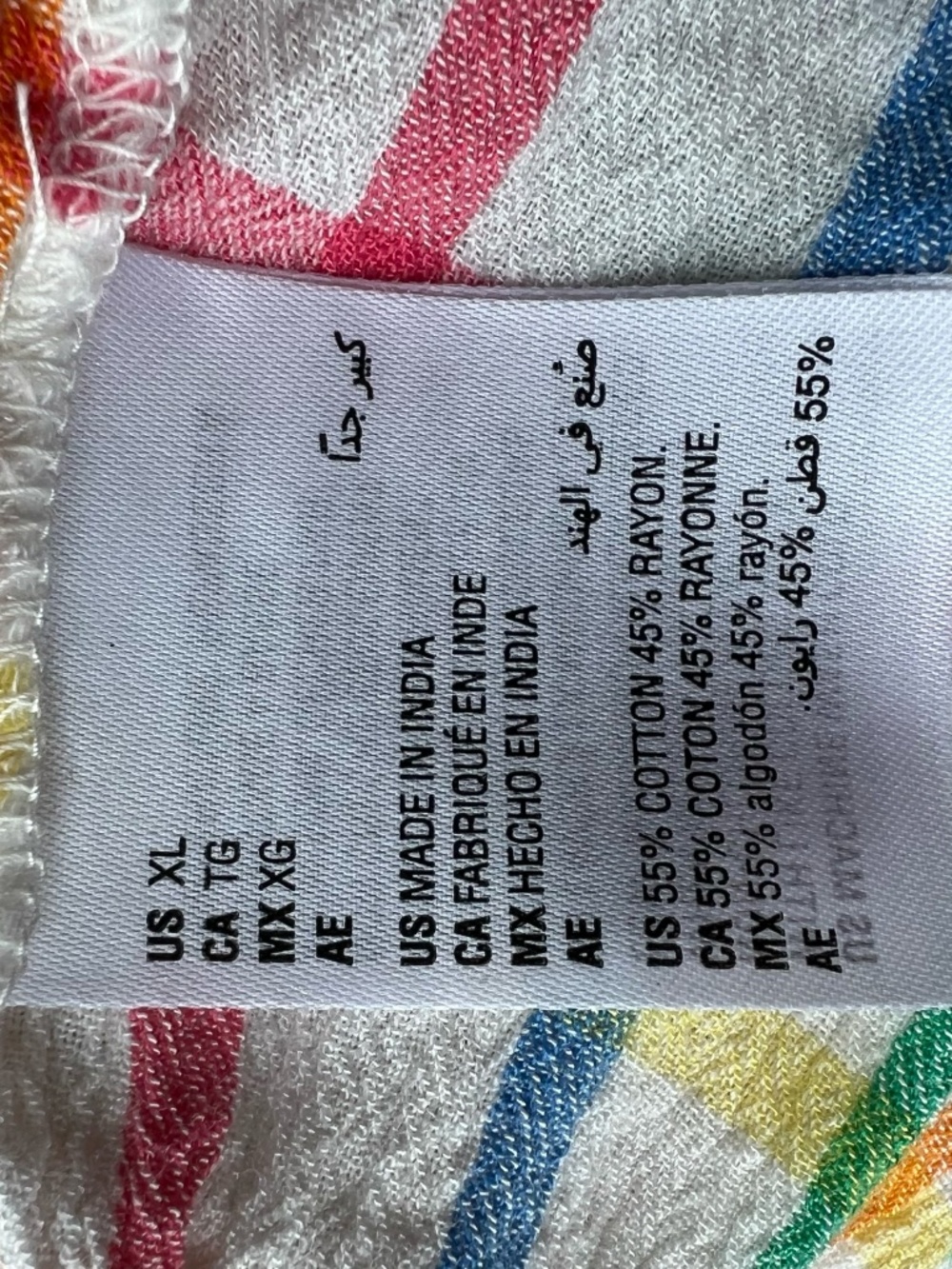Rainbow Plaid Prairie Maxi Dress Cottagecore Picnic Sundress - Picture 6 of 6